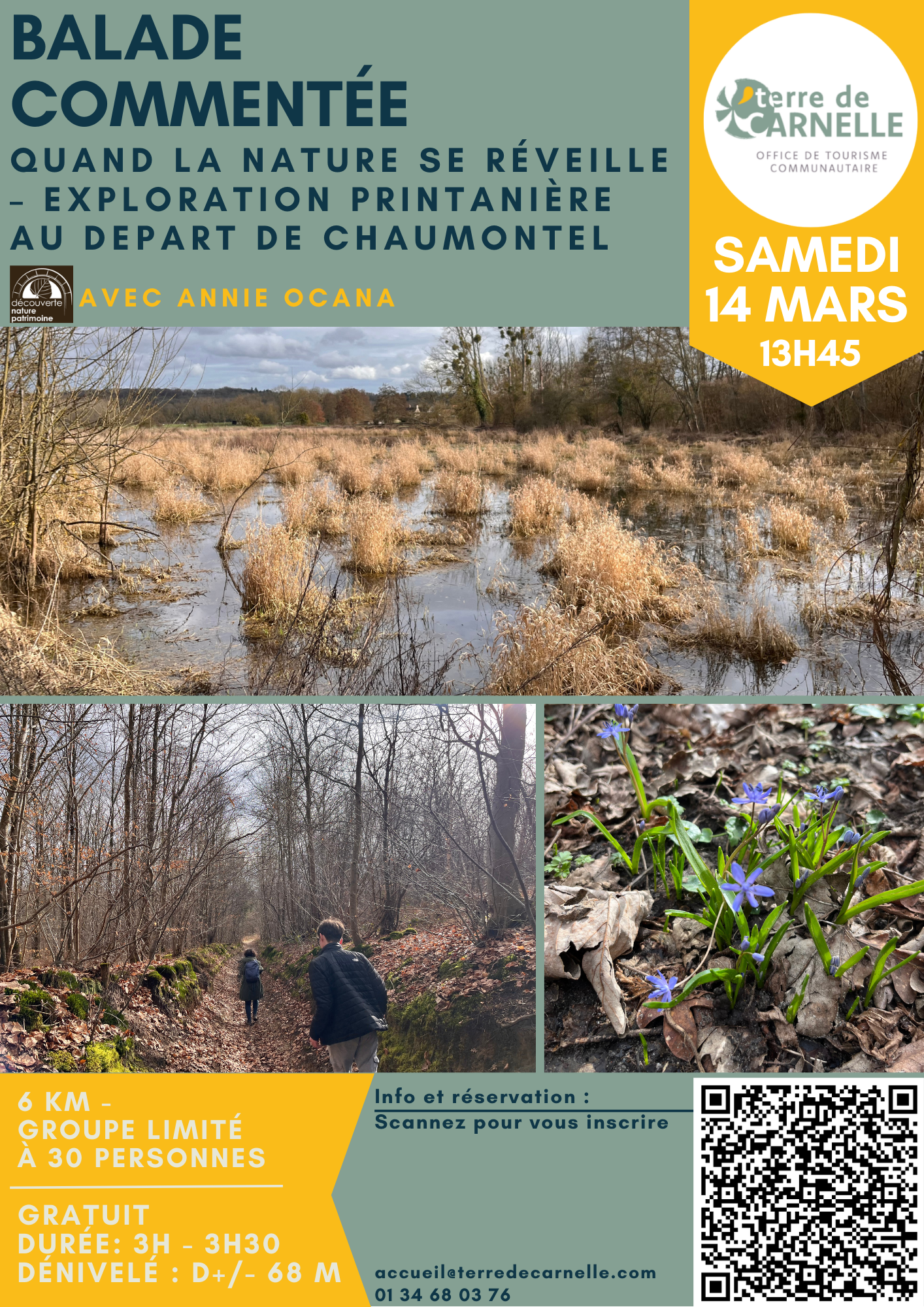 Balade comentée - quand la nature se réveille