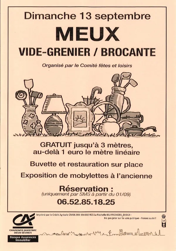 brocante et vide grenier