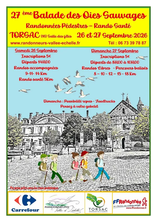 27ème Balade des oies sauvages