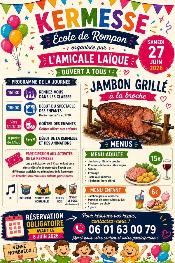 Fête de l'école primaire privée Présentation de Marie (kermesse)