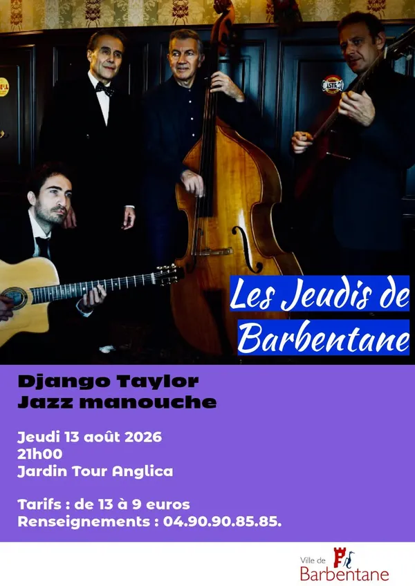 Les Jeudis de Barbentane - Django Taylor