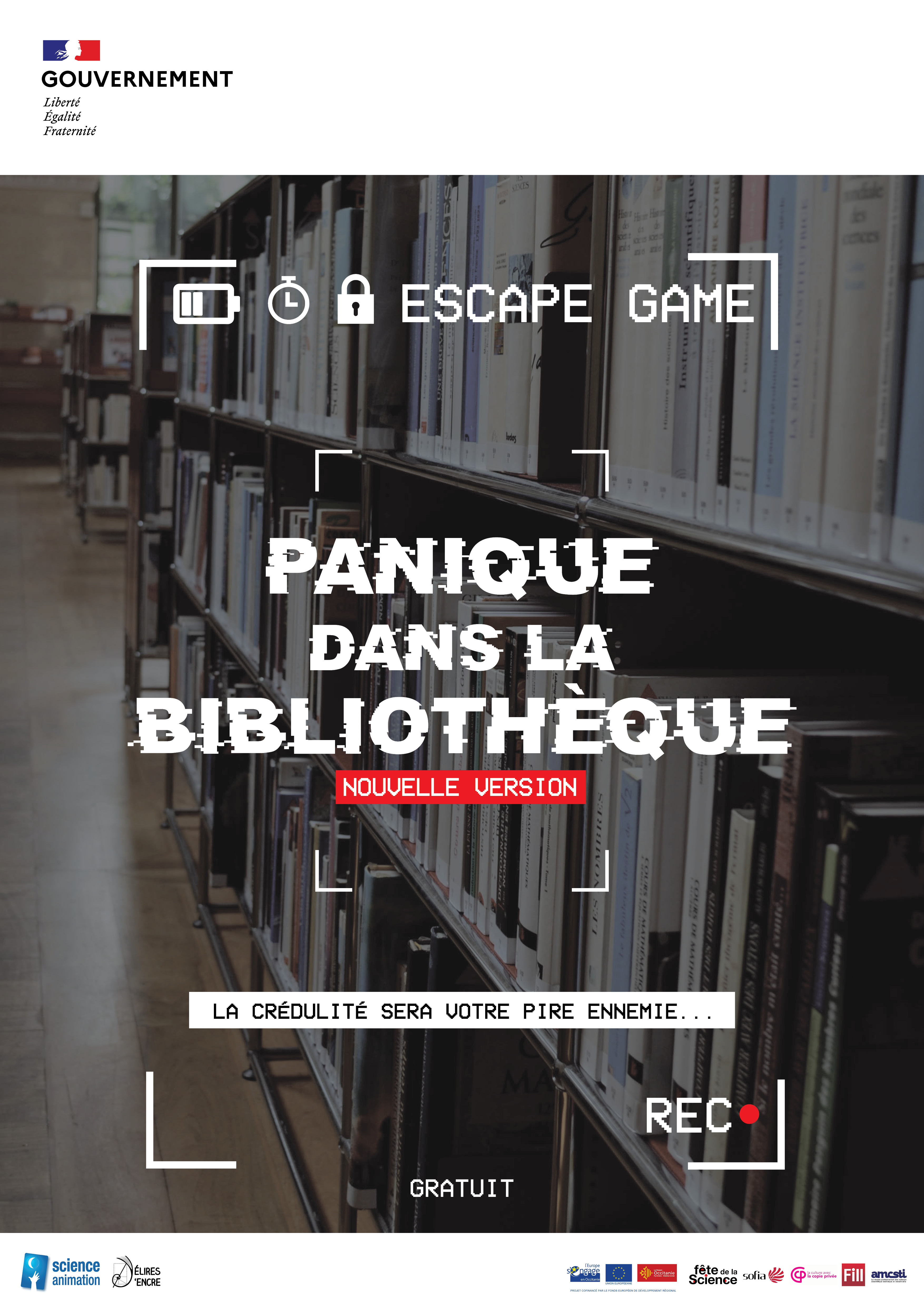 Fête de la science - Escape game "Panique dans la bibliothèque !"