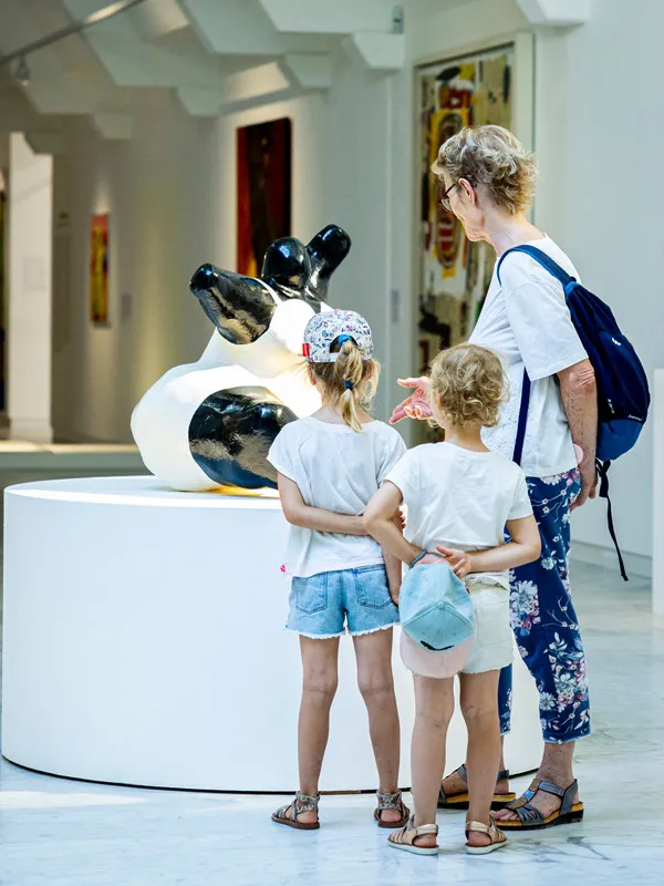 Visite en famille au Musée d'Art Contemporain [mac]