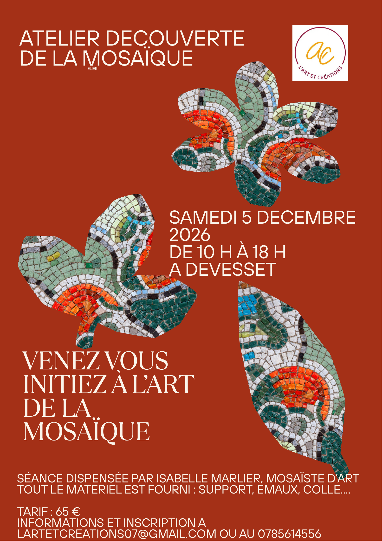 Découverte de la mosaïque