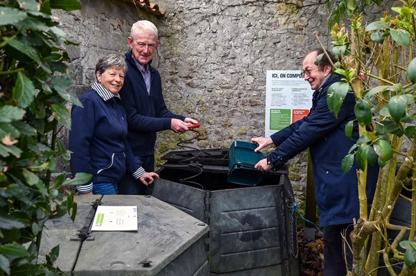 Visites de sites de compostage partagé en habitat collectif