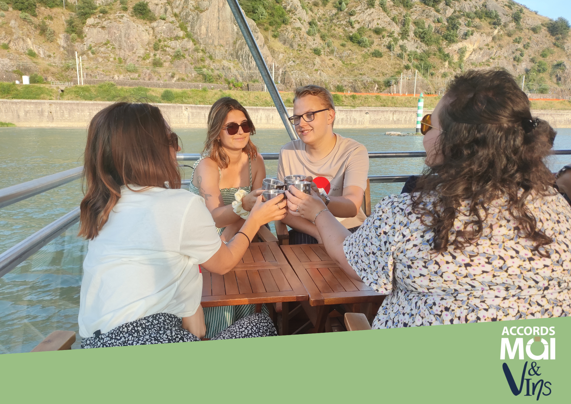 Croisière Apé'rhône à Tournon avec les Canotiers