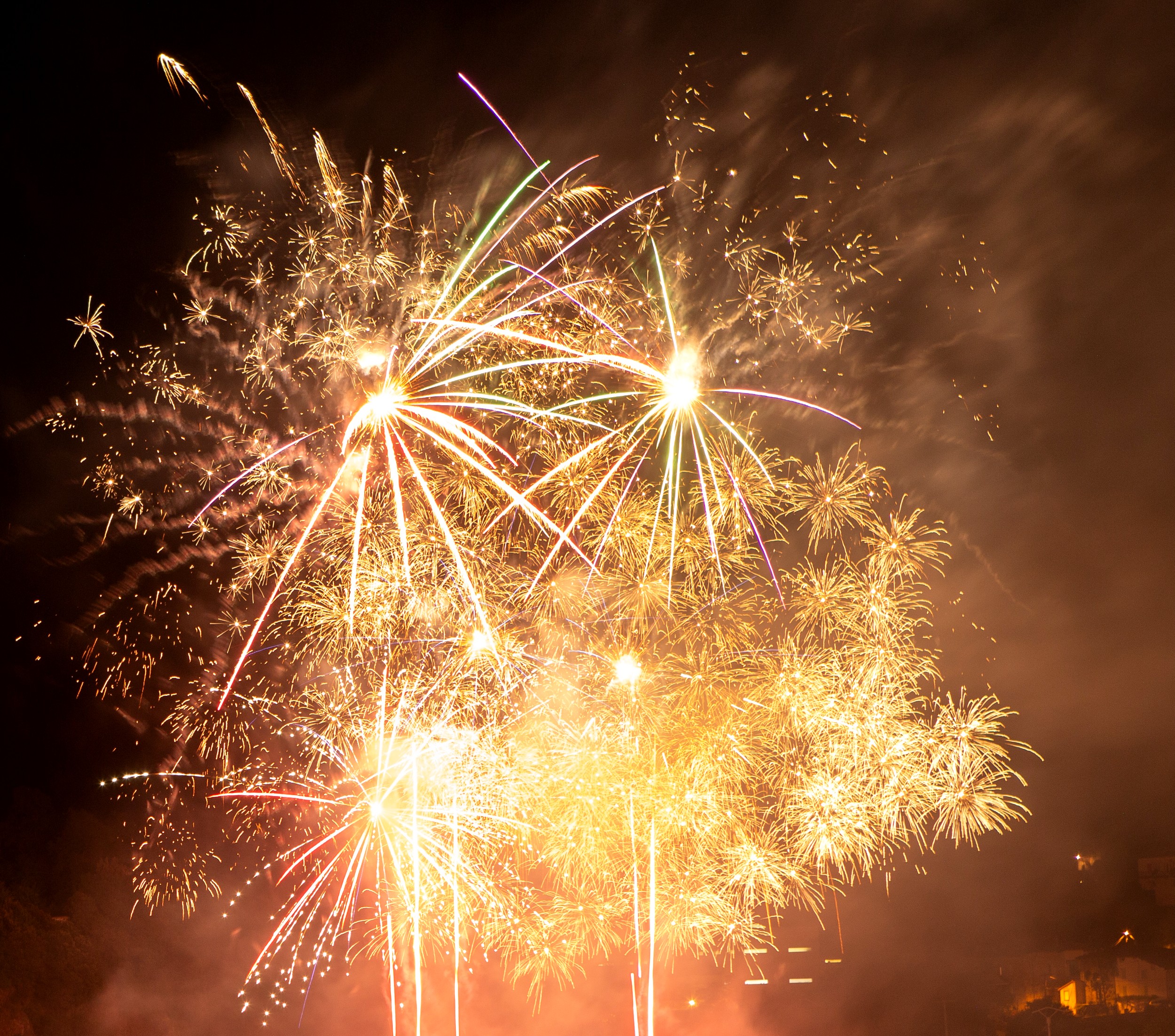 Fête nationale et feu d'artifice