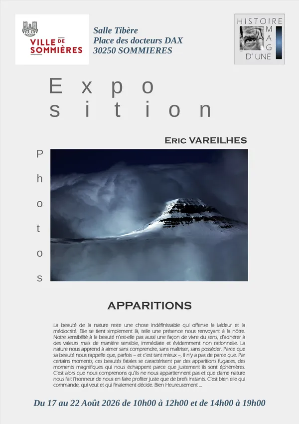 Exposition de photographies Eric Vareilhes
