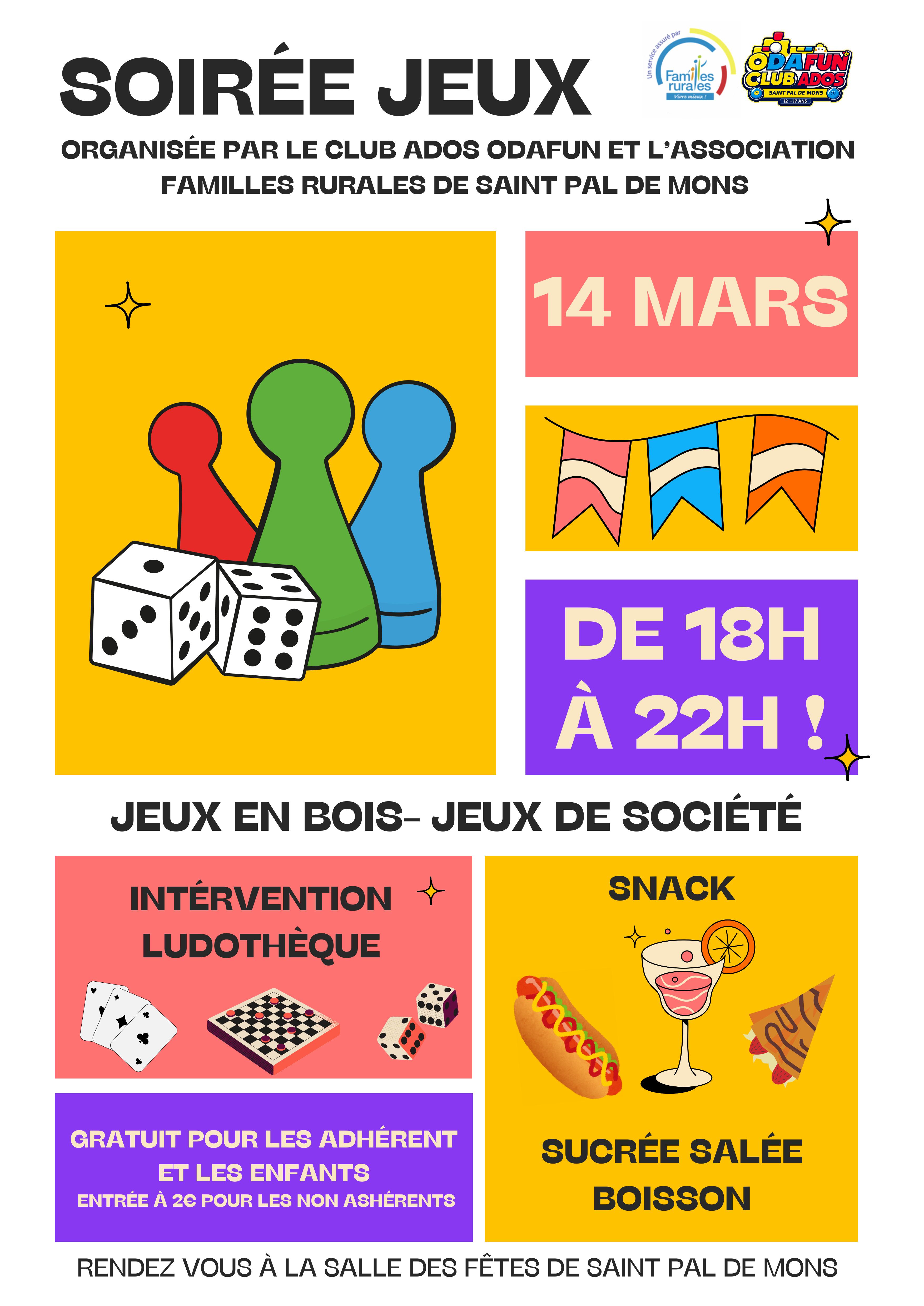 Soirée Jeux
