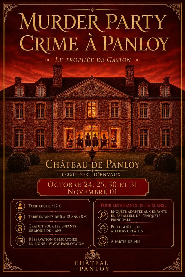 Halloween au Château de Panloy : menez l’enquête !