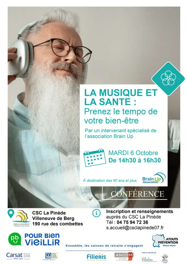 Conférence : "la musique et la santé"