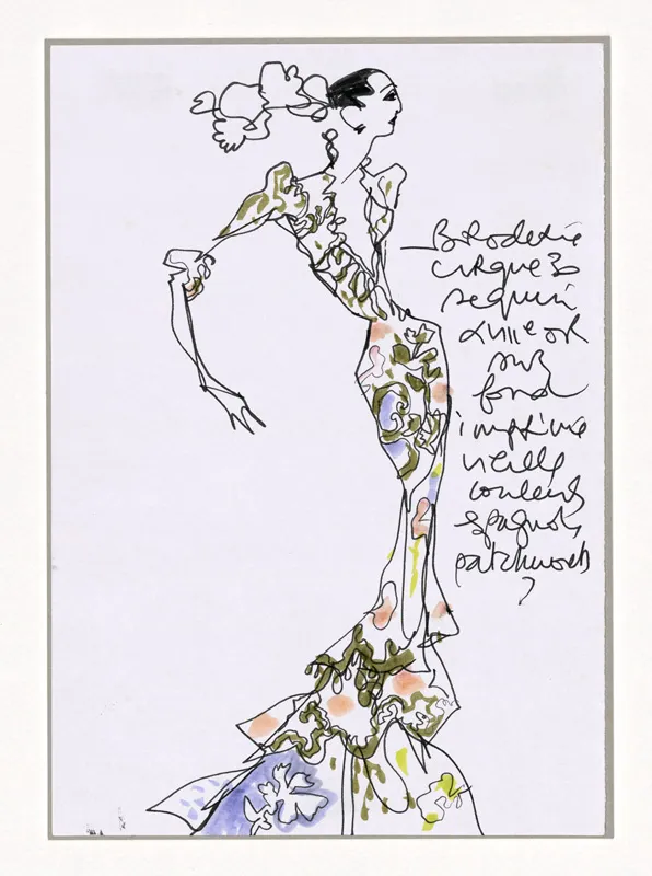 Christian Lacroix - Dessins, gribouillages et graffitis
