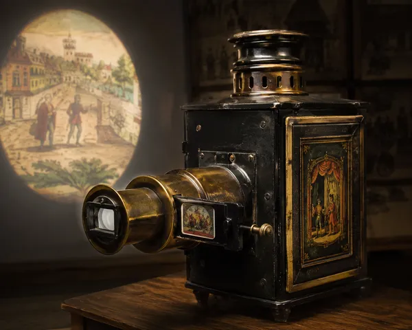 Exposition "200 ans d'images animées de la lanterne magique au numérique"