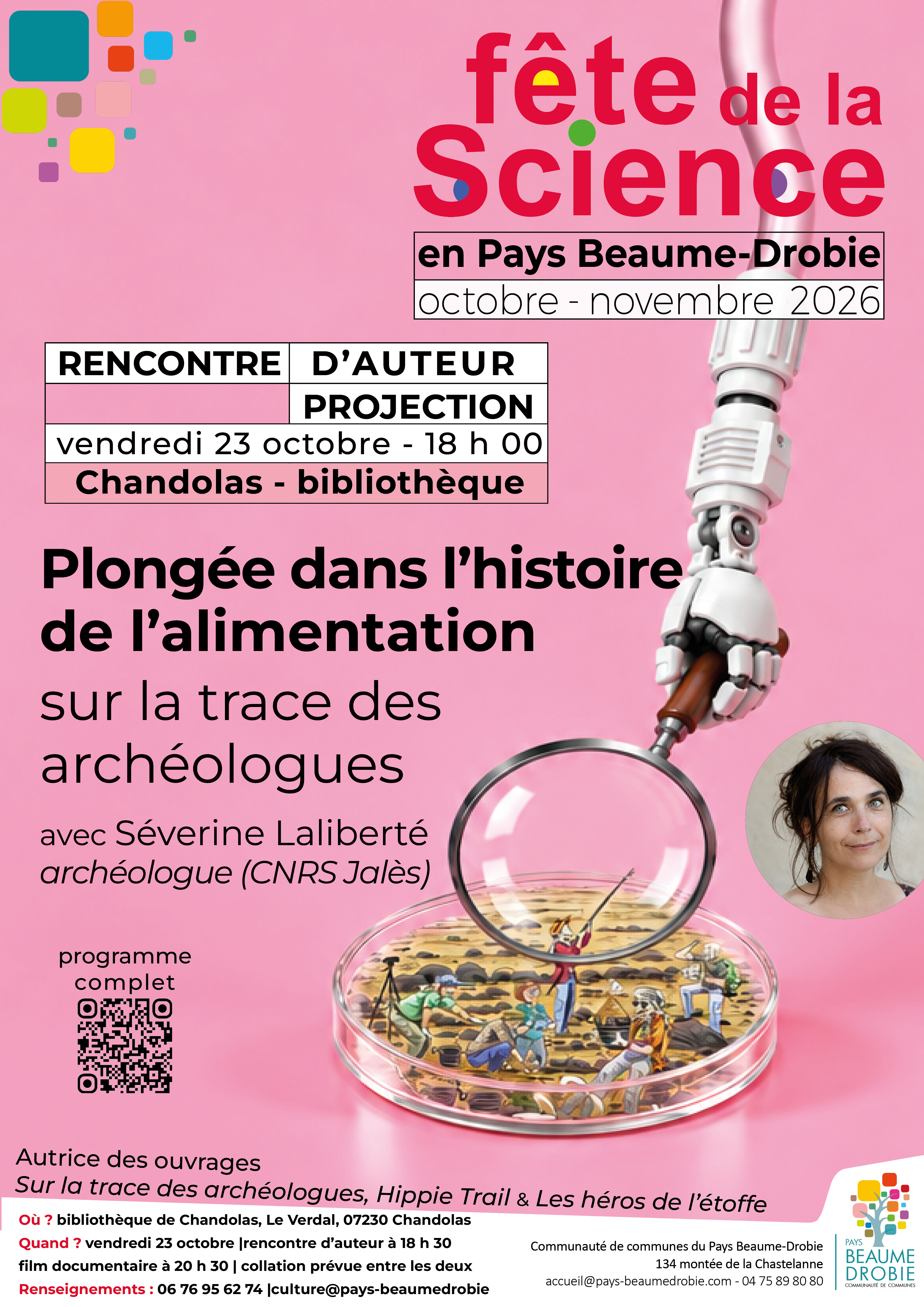 Conférence : Plongée dans l’histoire de l’alimentation - Fête de la science