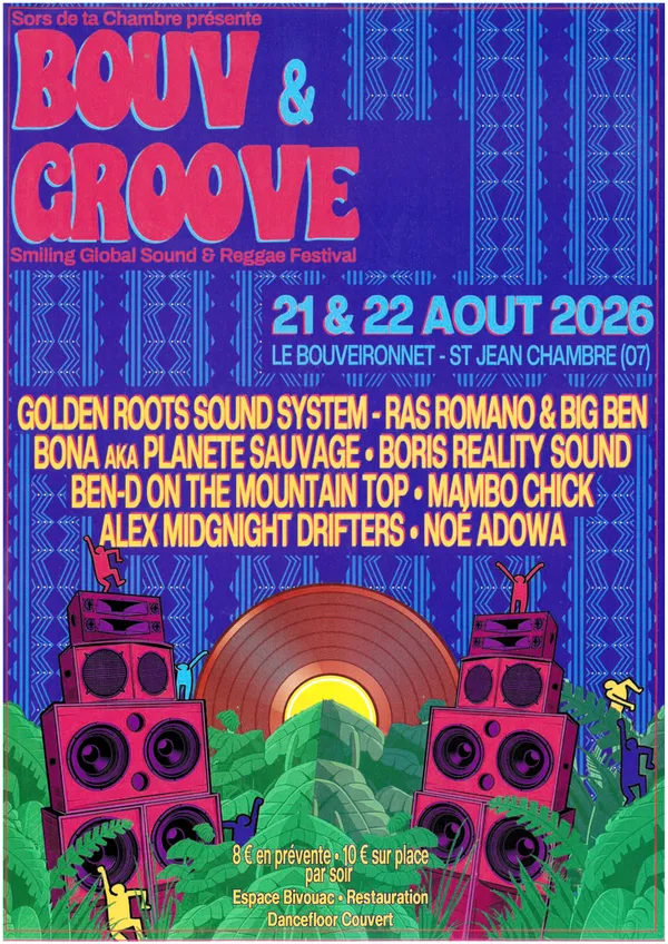Festival "Bouv' & Groove" #4 - Soirée “Tropicale Groove”