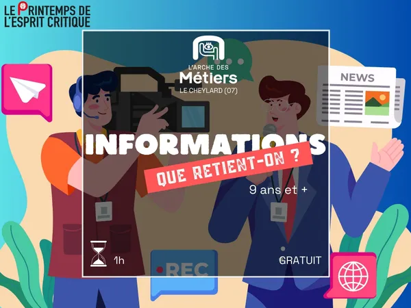 Informations : que retient-on ? - Printemps de l'Esprit Critique
