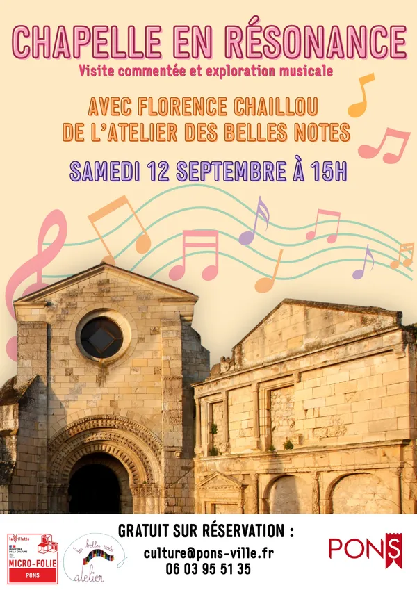 Chapelle en résonance - exploration musicale & visite commentée
