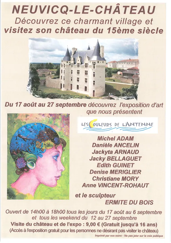 Exposition d'art - Château de Neuvicq