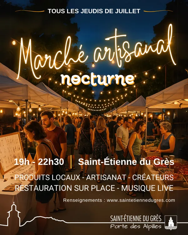 Marché Artisanal Nocturne d'Été