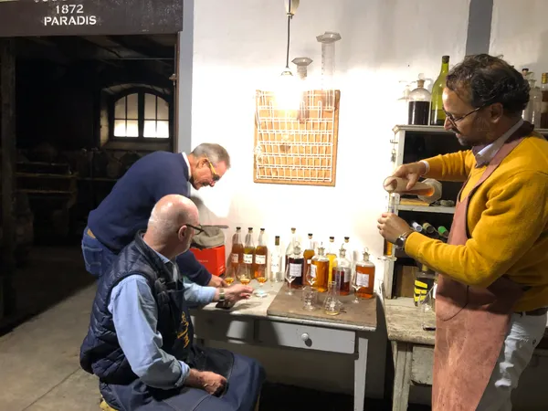 Visites dans les pas du Maitre de Chais chez Normandin Mercier