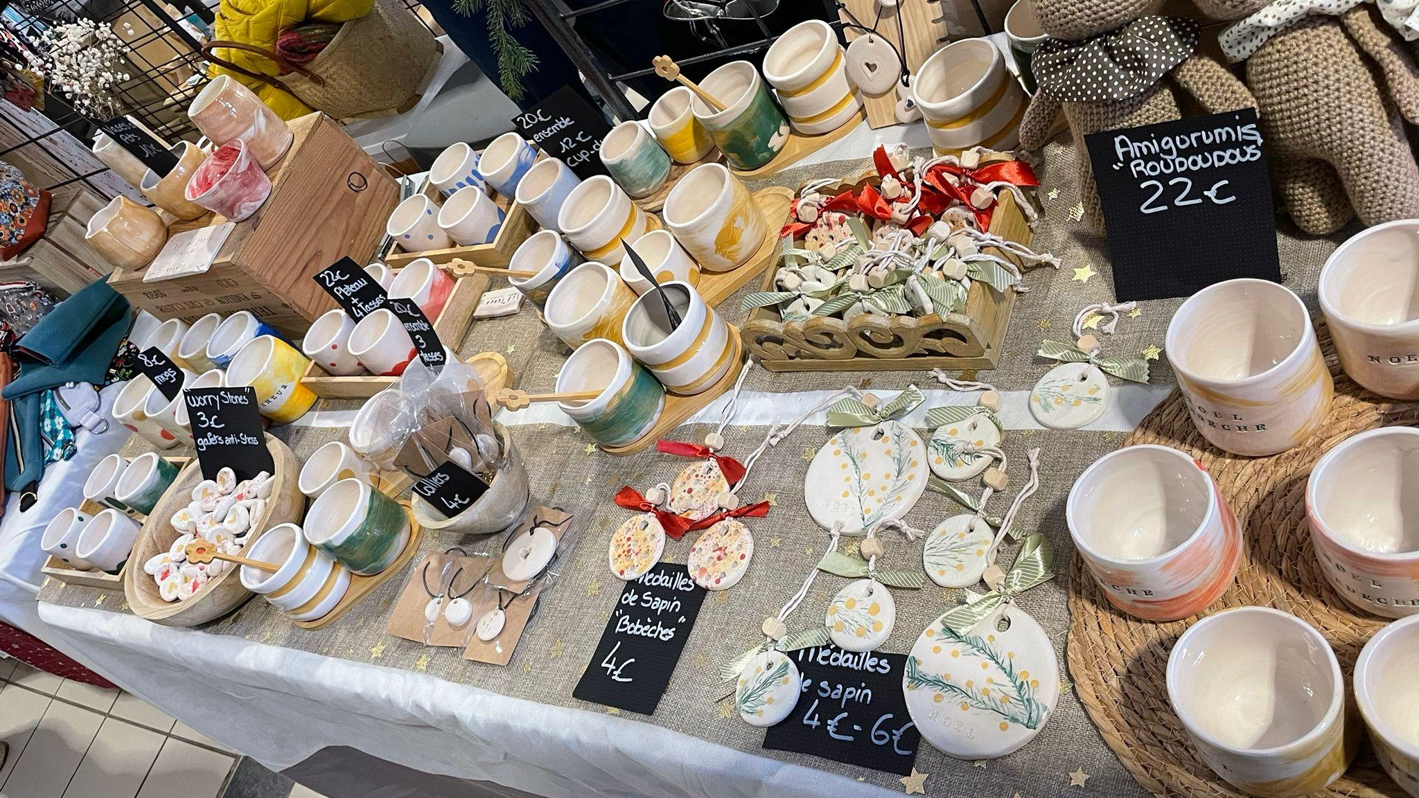 Marché de Noël de créateurs et producteurs locaux à Fabras