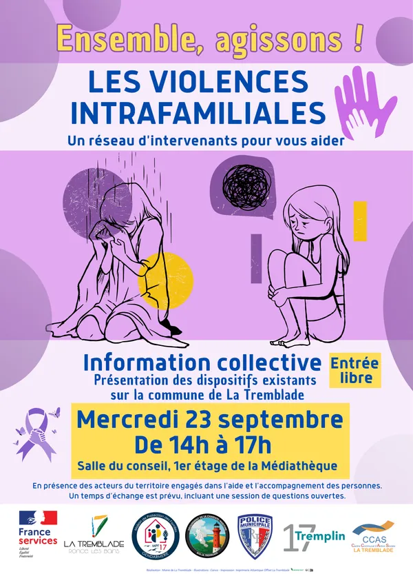 Information collective sur les violences intrafamiliales