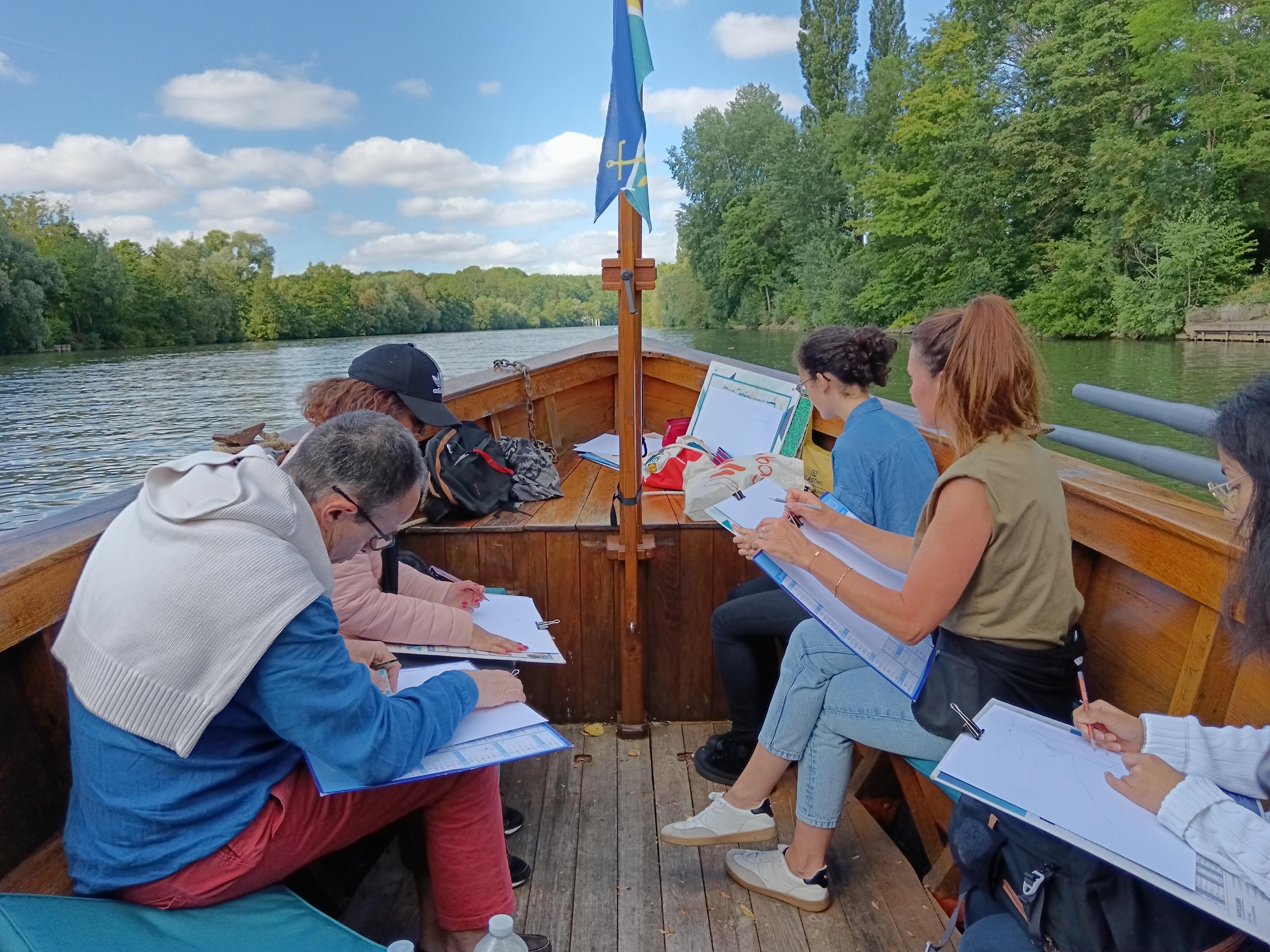 Atelier croquis sur le Botin