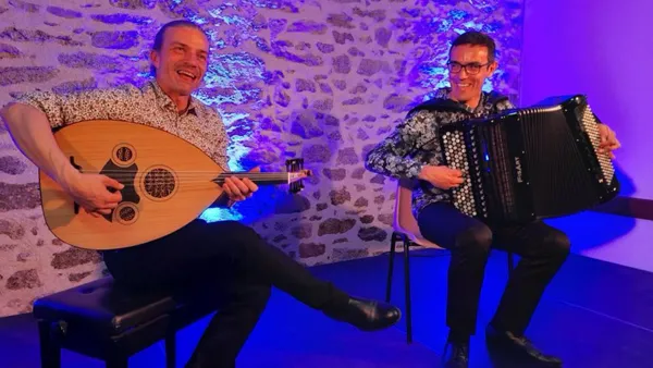 Festival Musiques en Vivarais Lignon : "Une heure avec" Etienne Candela et Thomas Chedal : Albanico