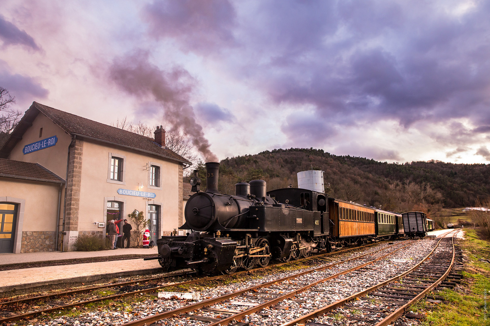 Train des fêtes - Train de l'Ardèche