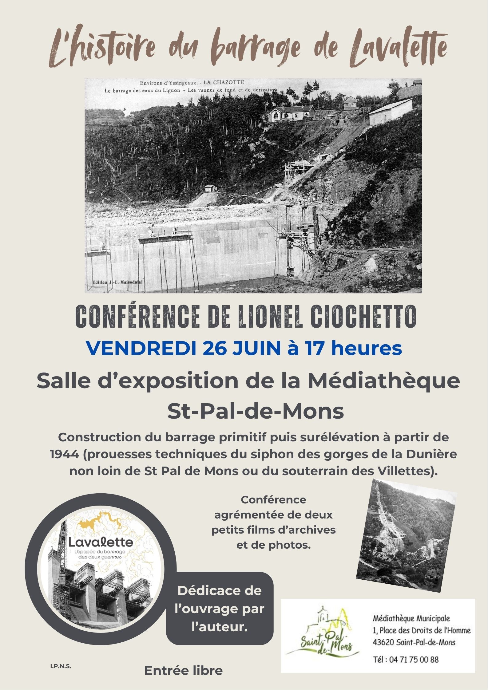 Histoire du barrage de Lavalette