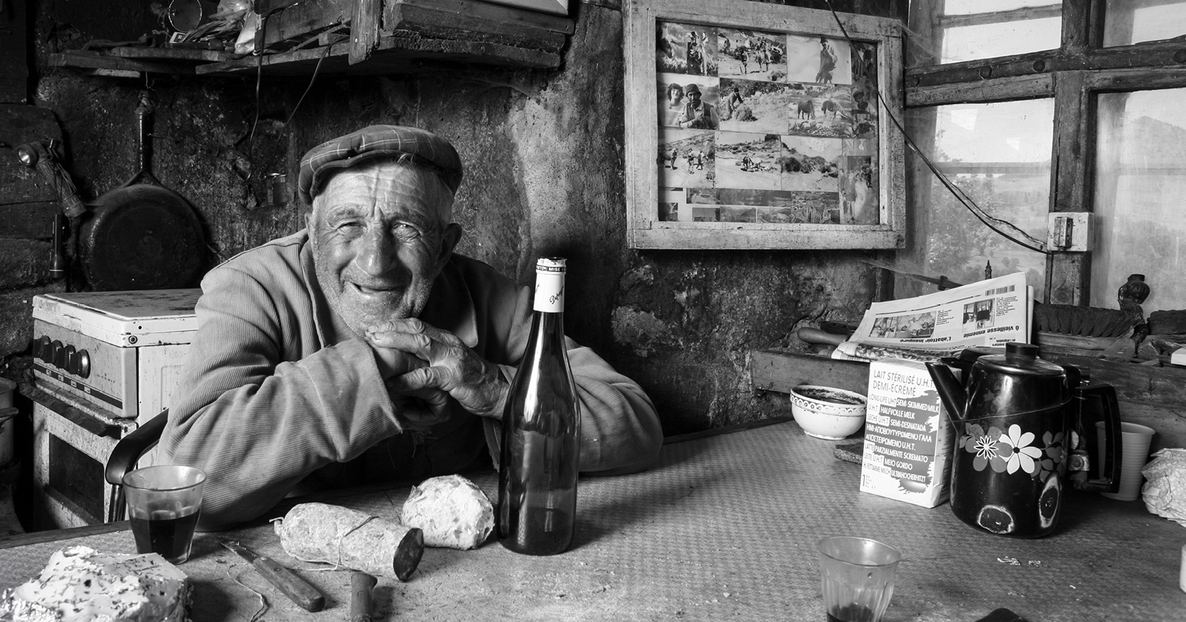 Exposition "Gueules et paysages d'Ardèche" (photographies de Claude Fougeirol)