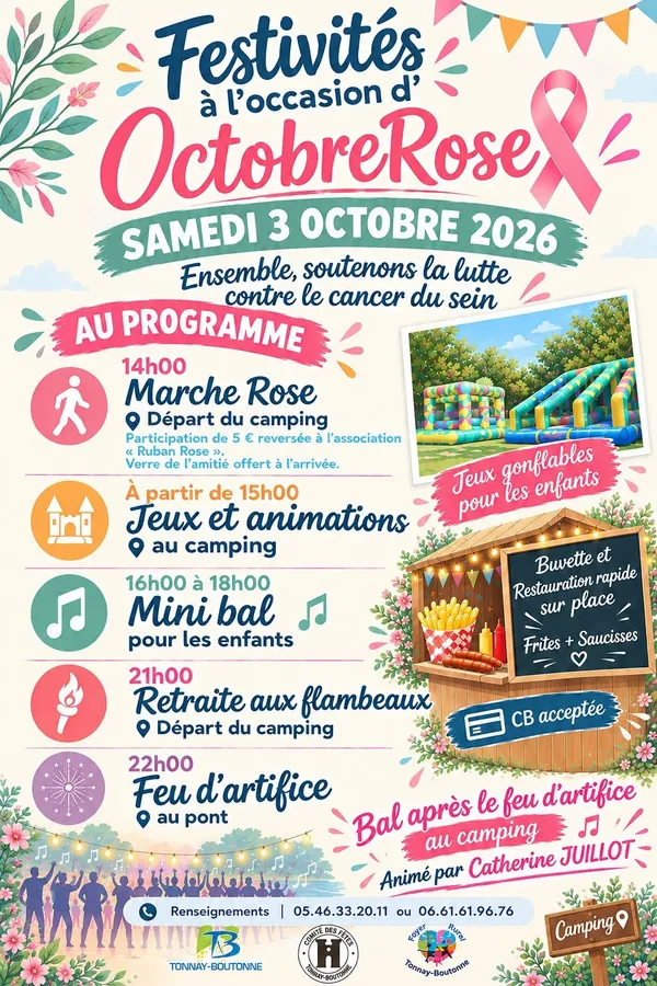 Festivités d'Octobre Rose