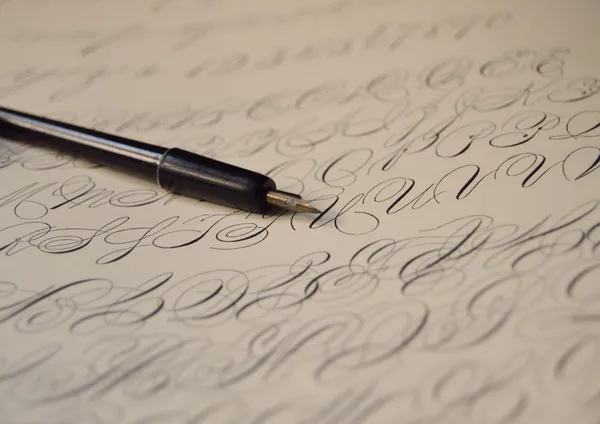 Atelier calligraphie à l'Abbaye de Mazan du Mercredi 16 Septembre