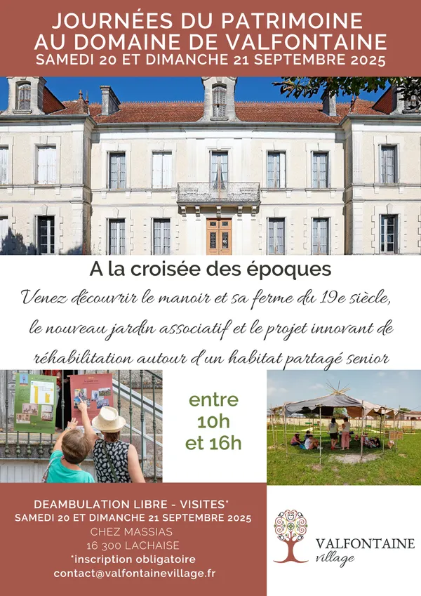 Domaine de Valfontaine - Journées du Patrimoine