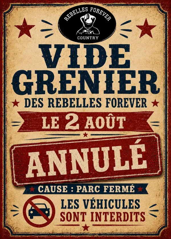 ANNULE ! Vide grenier 2 aout Rebelles for Ever