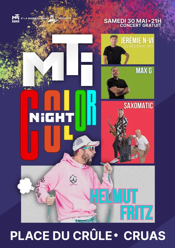 Concert MTI Color Night du Festival des Couleurs 2026