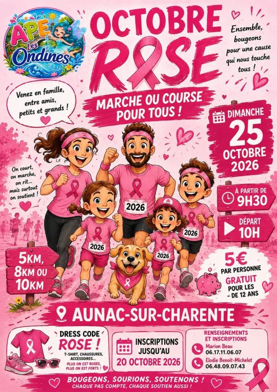 Marche ou course pour tous !