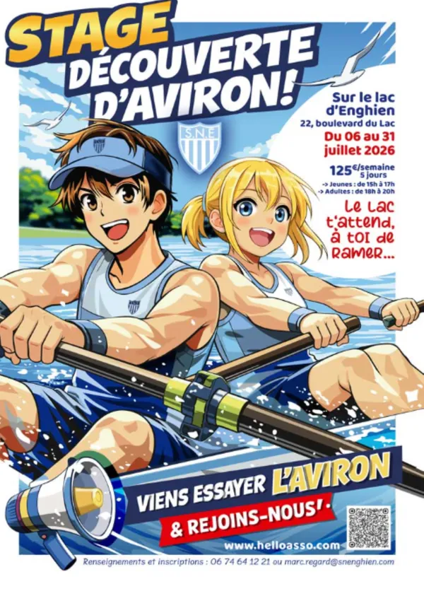 Stage découverte d'aviron !