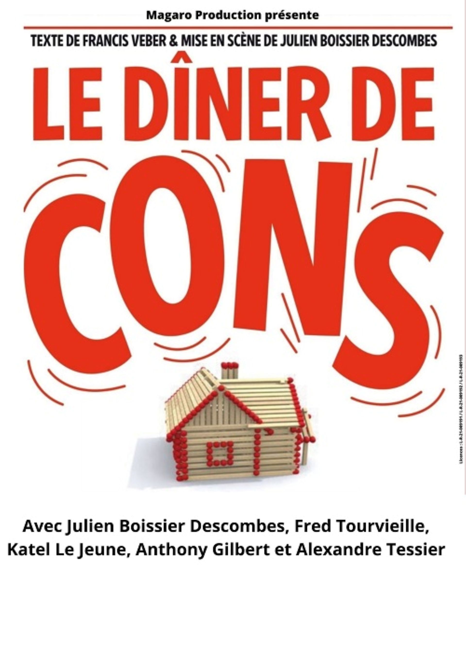 Théâtre : Dîner de cons