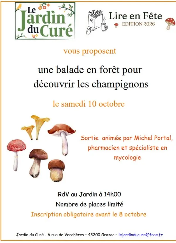 Balade en Forêt pour découvrir les champignons