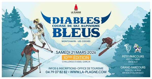 11e édition de la course de ski alpinisme "Les diables bleus"