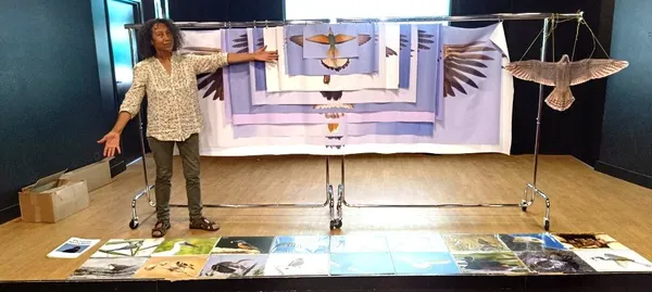 Atelier exposition commentée « les oiseaux planeurs»
