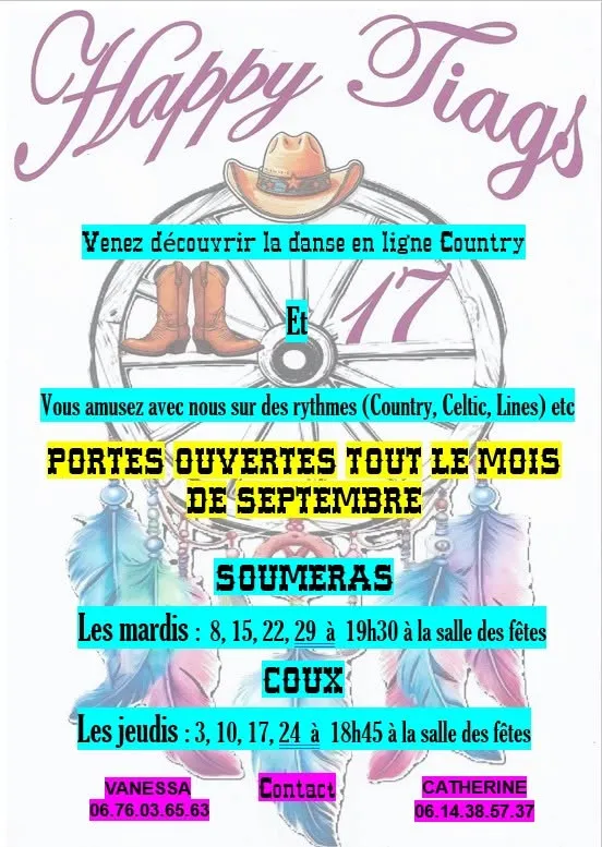Découverte de la danse country