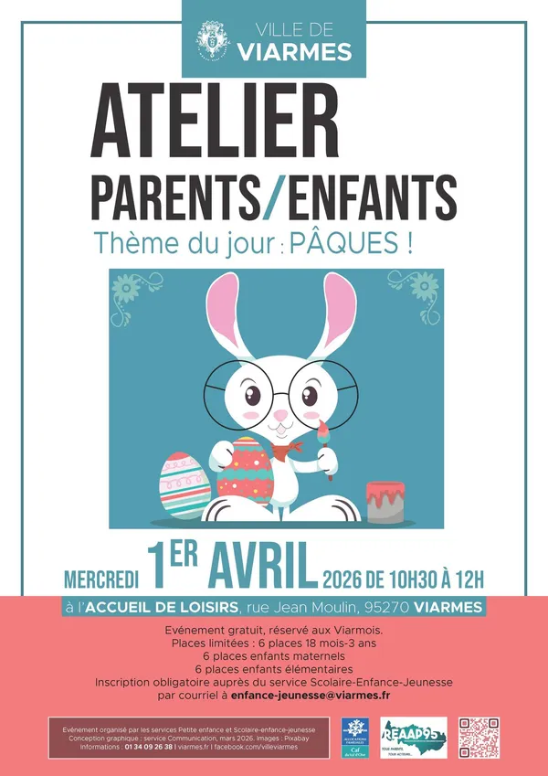 Atelier Parents/enfants - Pâques