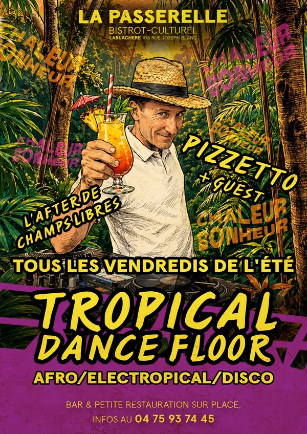 Les vendredis tropical dance floor