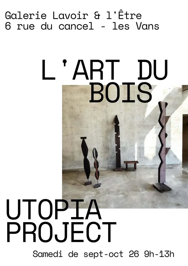 Exposition artistique : L'art du bois