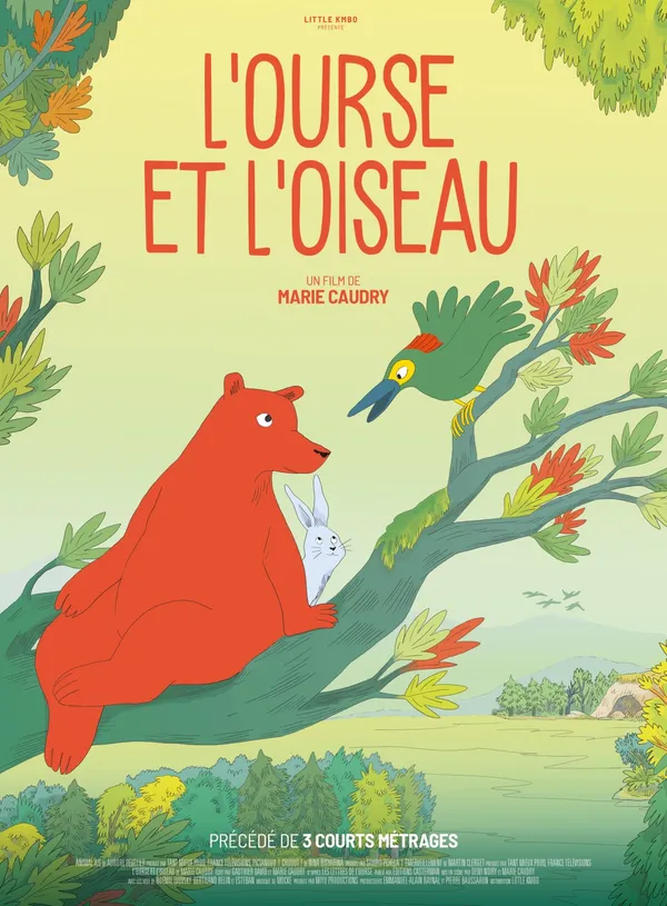 Ciné p'tits loups : "L'ourse et l'oiseau"