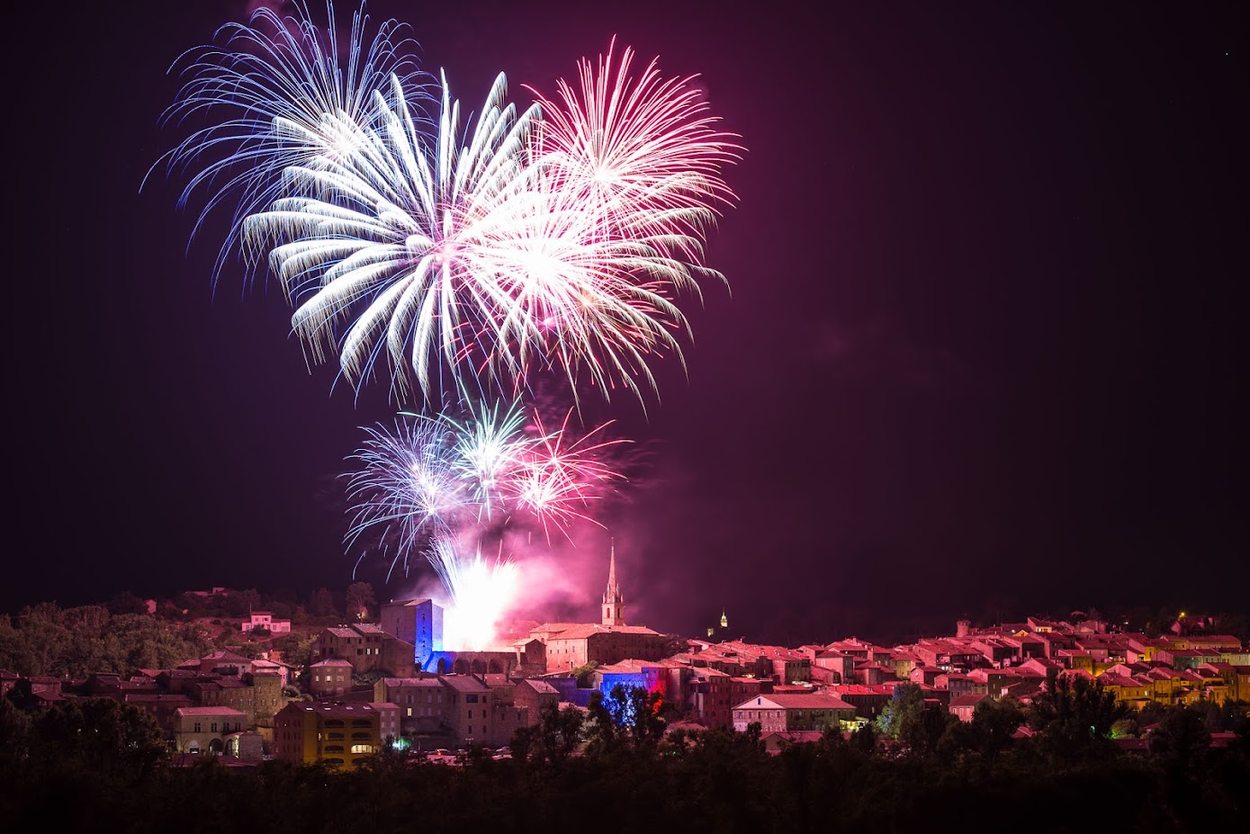 Banquet républicain (feu d'artifice annulé)