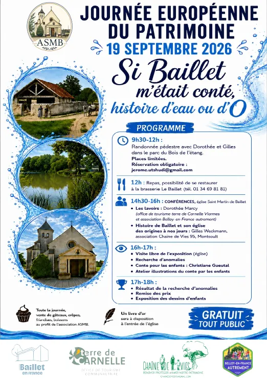 Si Baillet m'était conté histoire d'eau ou d'O