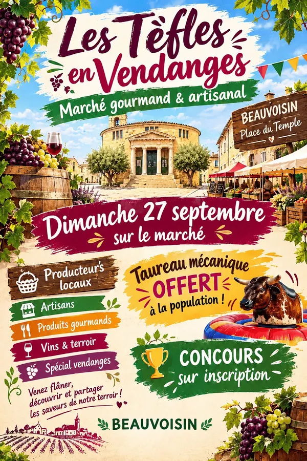 Marché Estival : Le Dimanche des tèfles